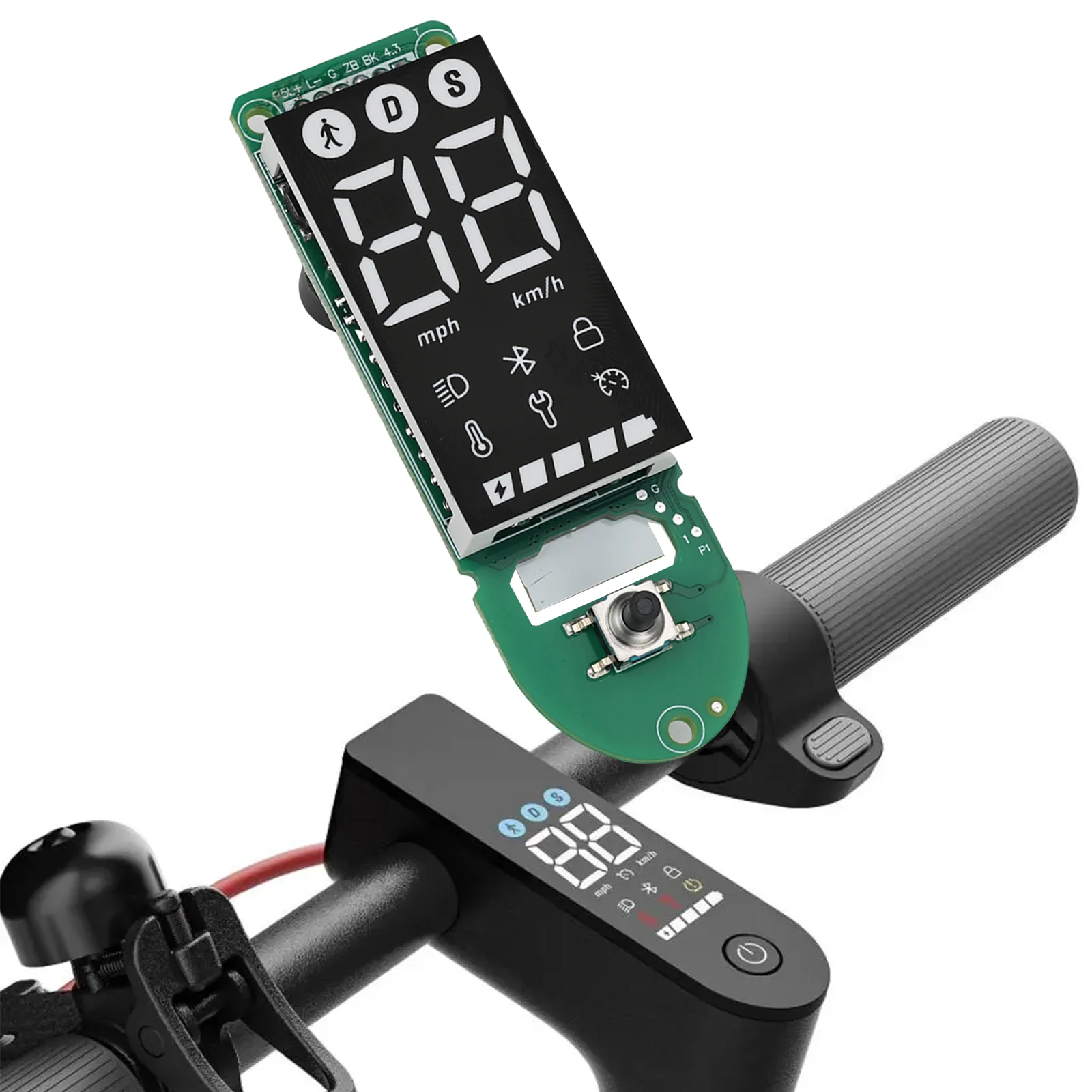 Bluetooth Dashboard For Xiaomi Electric Scooter 4 Display Instrument Circuit Board Kickscooter Replacement Parts