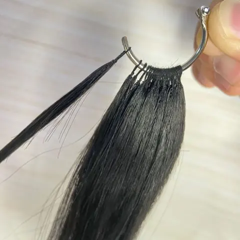 Наращивание волос Feather Line 100% натуральные волосы 18-28 дюймов 50-200 шт.