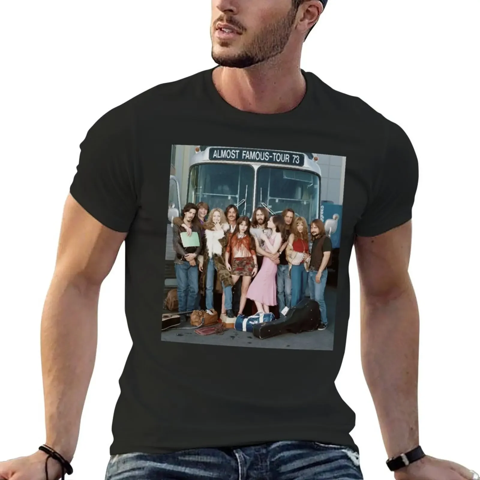 

almost famous group shot T-Shirt blacks cute tops mens graphic t-shirts