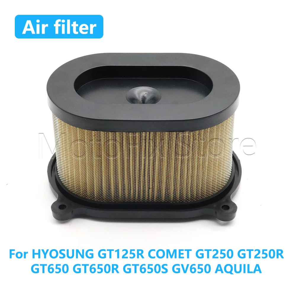 

Motorcycle Air Filter Intake Cleaner For HYOSUNG GT125R GT250 GT250R GT650 GT650R GT650S COMET GV650 AQUILA 2004-2012