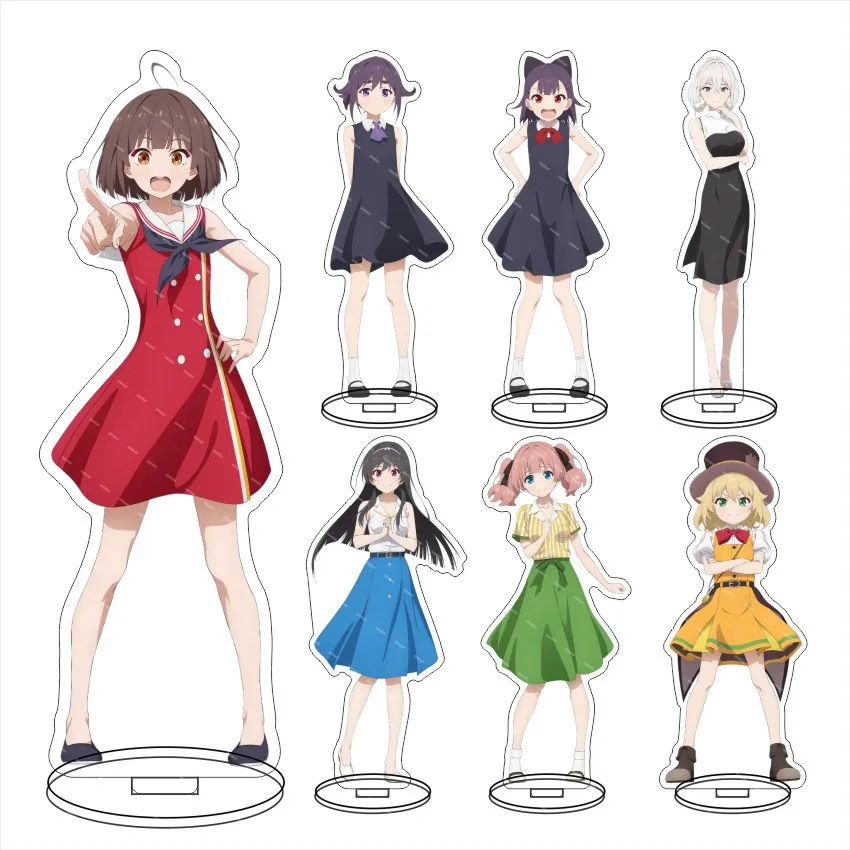 Grow Up Show~Sunflower Circus~ Anime Peripheral Acrylic Stand Model Plate Desk Ornament Keychain Friends Girl Gift Jewelry