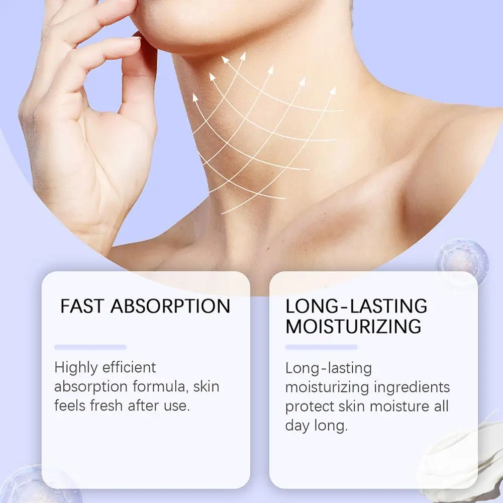 Neck Wrinkle Removal Cream Tightening Firming Fade Fine Lines Anti-Aging Necklines Lifting Shaping Beauty Neck Cream