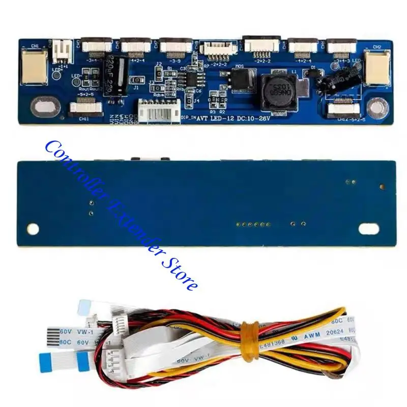 N84Bエネルギー貯蓄LED電圧ブースターボード2p 6p 10p 12pインターフェイスABSハウジング