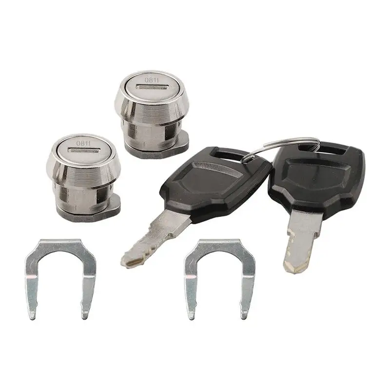 Motorcycle Trunk Swivel Latch 2PCS Heavy Duty Rear Upper Storage Box Replacement Part for Motorbike Modification Upgrade