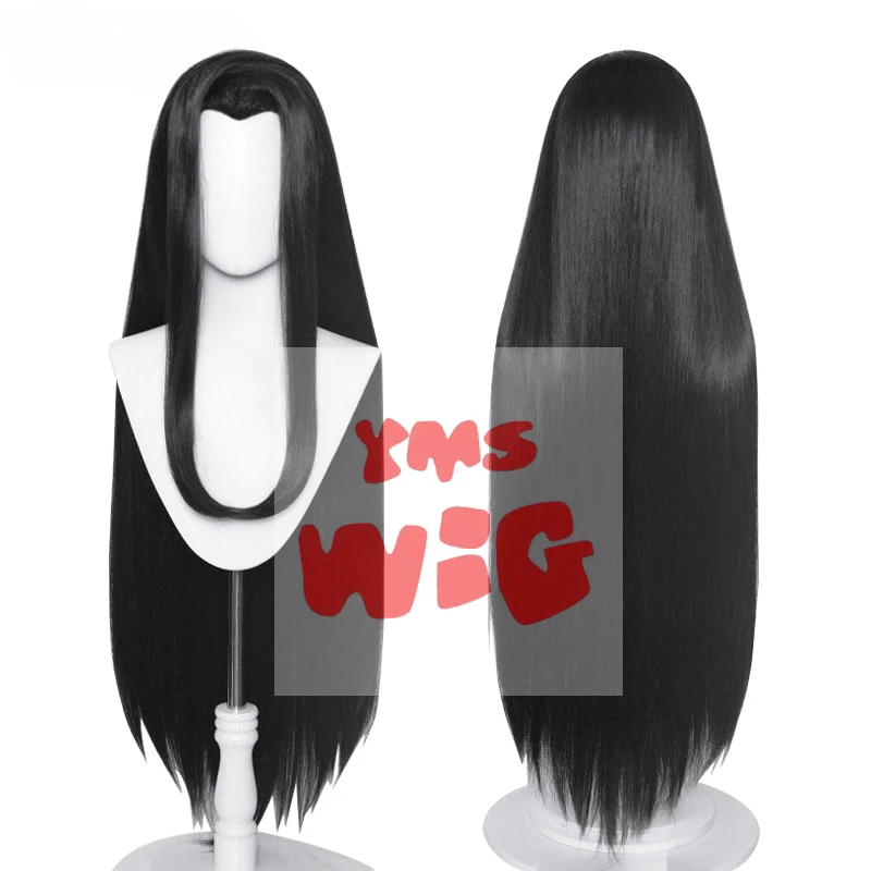 YMS WIG Synthetic Hair 100cm Long Straight Cosplay Wigs 8 Colors Middle Part Anime Black White Red Blonde Wigs Heat Resistant