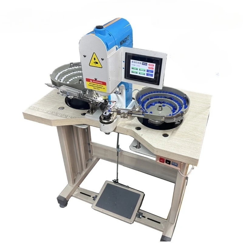 

Automatic buckle machine Four-in-one buckle machine T5T8 straw hat shaking head buckle cornhole , etc