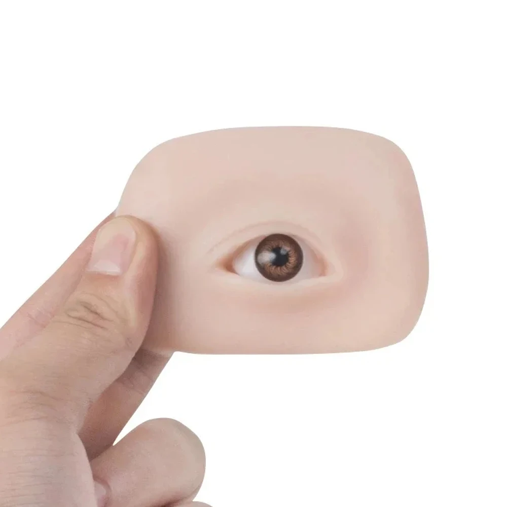

Tattoo Practice Skin Eyebrow Eyeline Model Microblading Supplies Beginners and Artists Permanent Makeup Silicone Fake Skin 1pcs