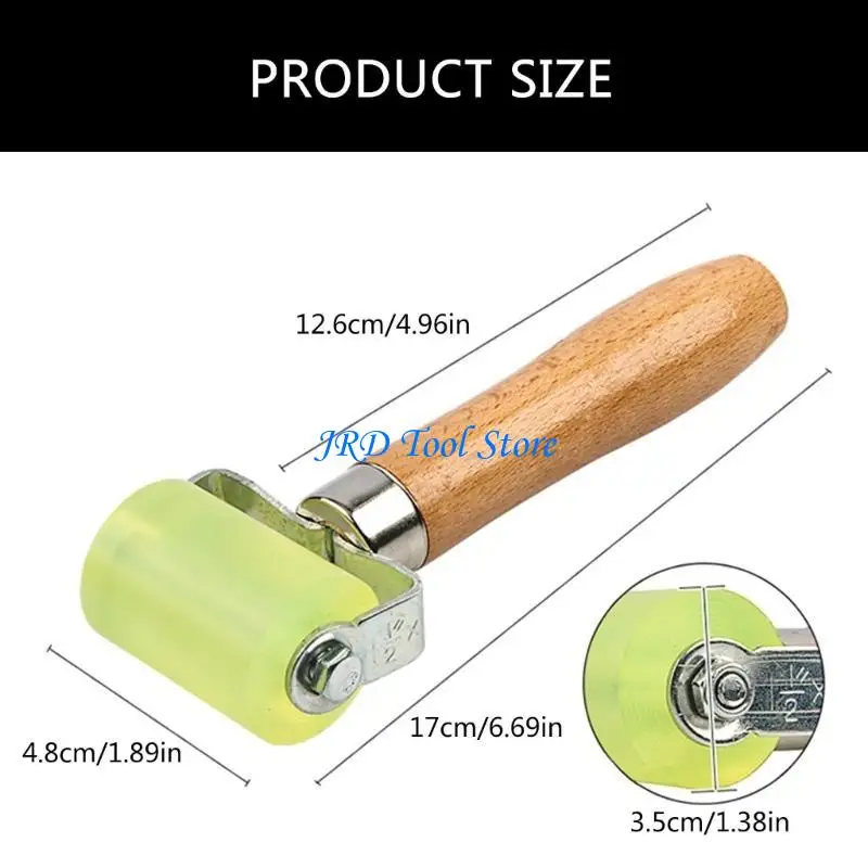 A2UD 48 mm Roller mano para bordes costura fondo