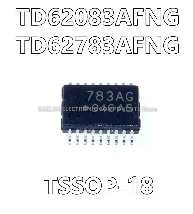 10Pcs/lot TD62083AFNG 083AG TD62783AFNG 783AG 8/0 Driver 18-SSOP