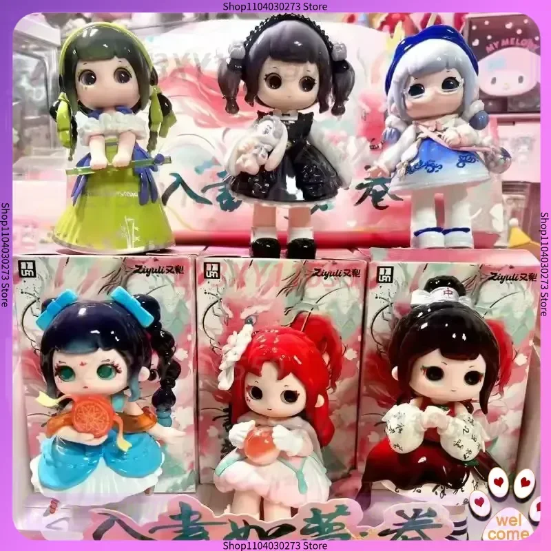 

Новая серия Youli Dark Fairy Tale, слепая коробка, игрушечная фигурка, милое украшение для девочек, изысканный милый подарок три, четыре, пять поколений