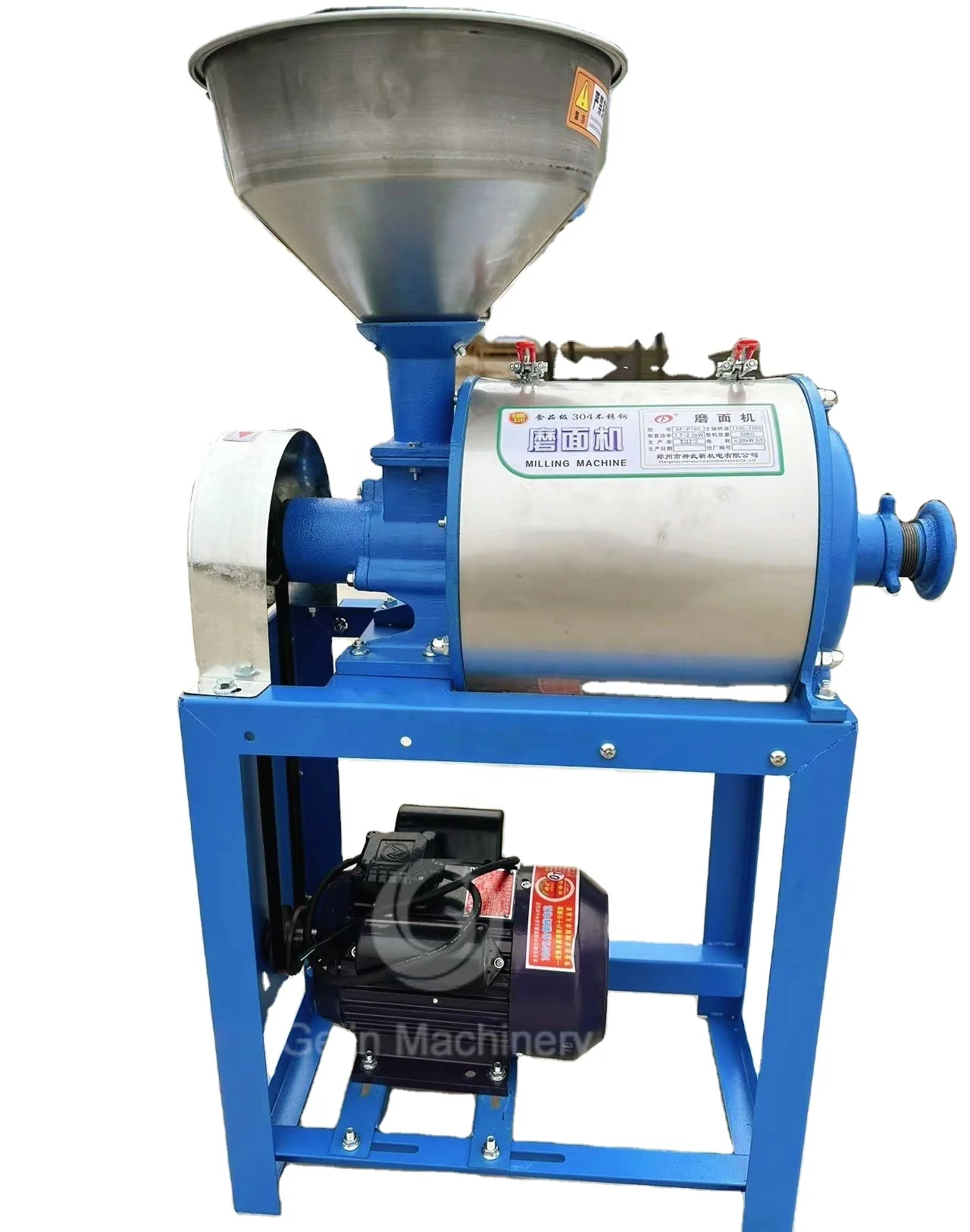 

Household Commercial Mill Dry and Wet Corn Rice Soybean Pulp Grinder Flour Grains