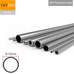 OD8-15mm 304 stainless steel tube precision pipe Outer diameter 8-15mm wall thickness 1mm 2mm 3mm  polished inside and outside