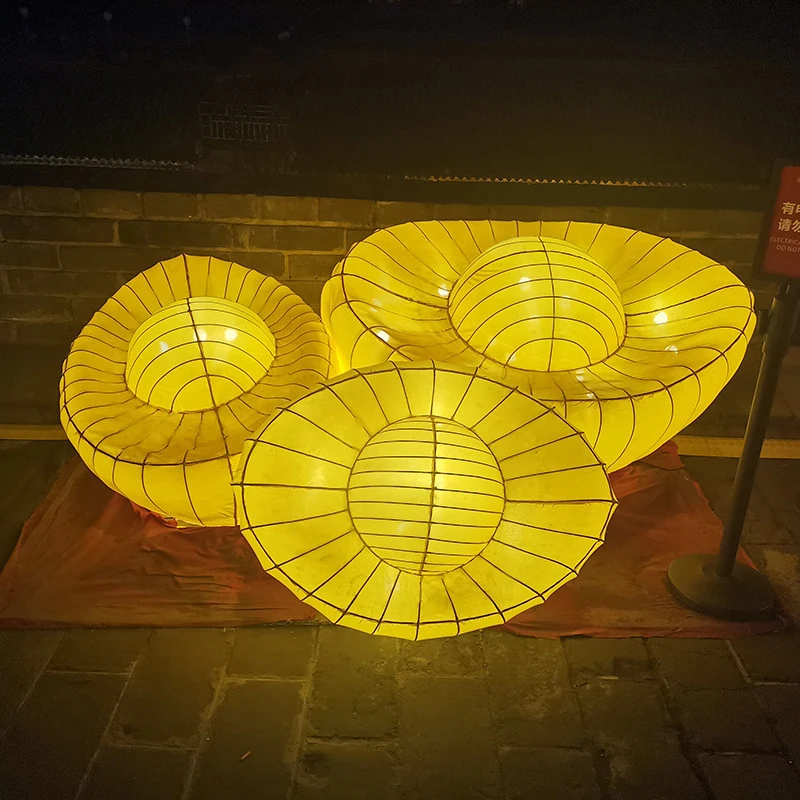 Attractive Outdoor Light up Vintage Lantern Chinese Traditional Design Animal Lantern Festival for Theme Park Decoration