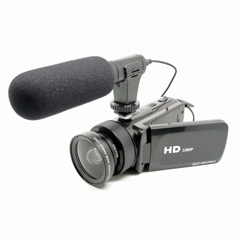 AA60-Digital Camera With External Microphone 16MP Digital Camera Digital Camera For Family Photography