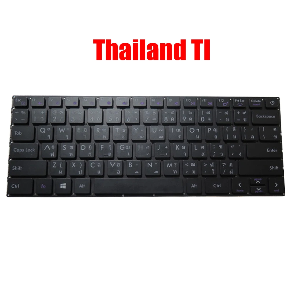 Laptop Keyboard For AVITA Liber NS14A2 NS13A2 English US Thailand TI With Backlit Black New