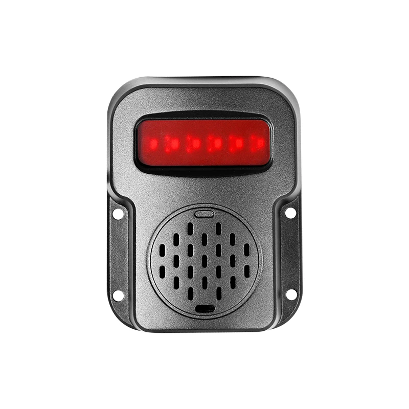 Red LED Flash Security Vehicle Forklift Lorry Car Warning Alert Lamp Sound Alarm Siren Strobe Light