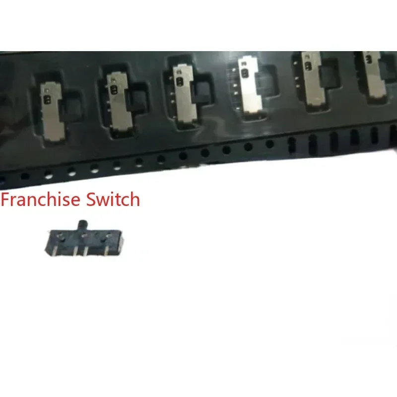10PCS Sliding Switch SSS-12LG/12R Left Reset Toggle  Patch