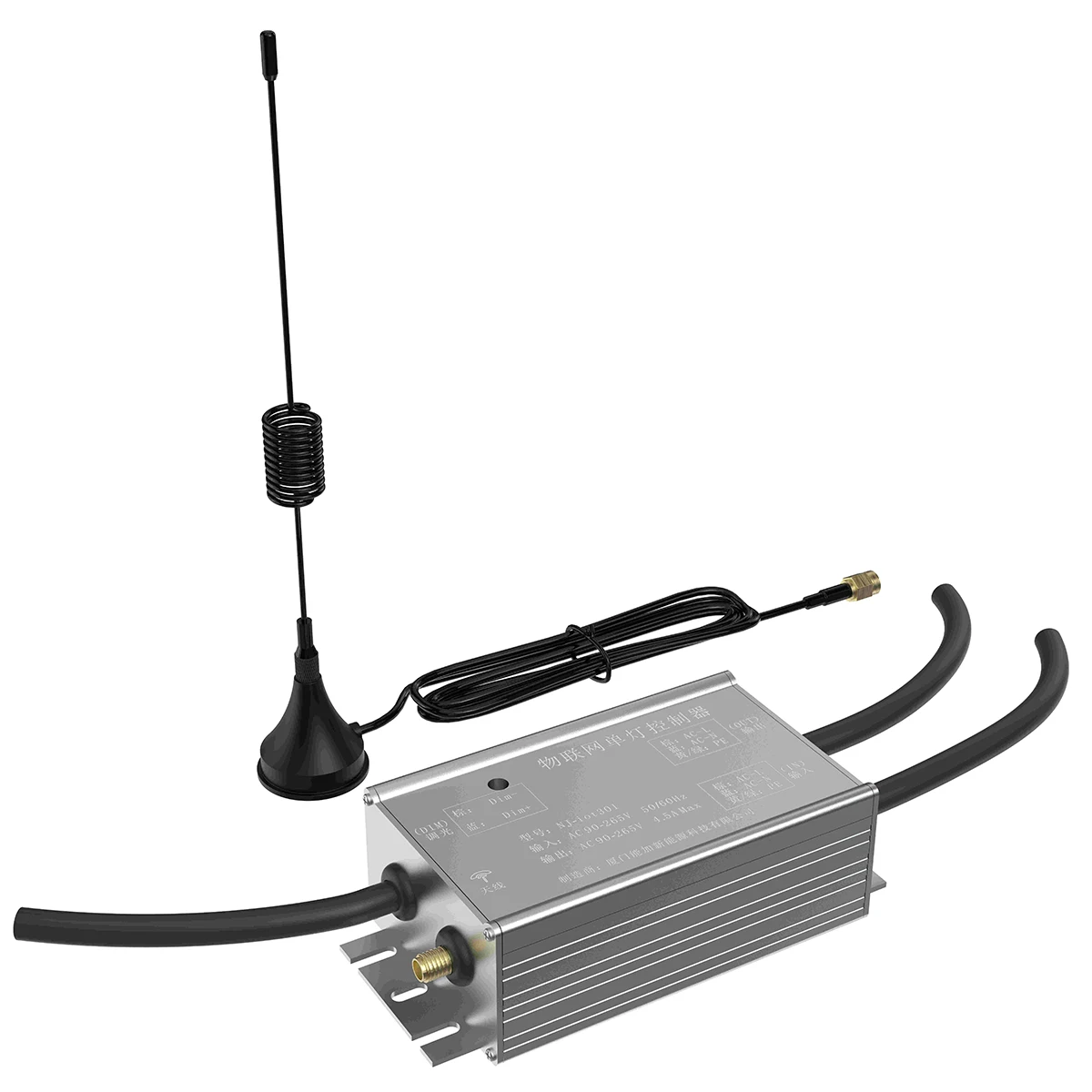 4G Series Smart Energy Saving Led Street Light Single Lamp Controller Supports PWM Dimming 0-10v PC Remote Control