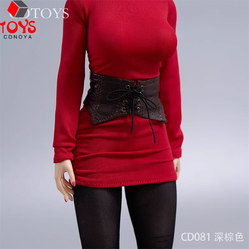 cdtoys cd081 1/6 Schaal Taille Cover Gordel Tailleband Decoratieve Kleding Model Fit 12 ''Vrouwelijke Soldaat Action Figure Body poppen