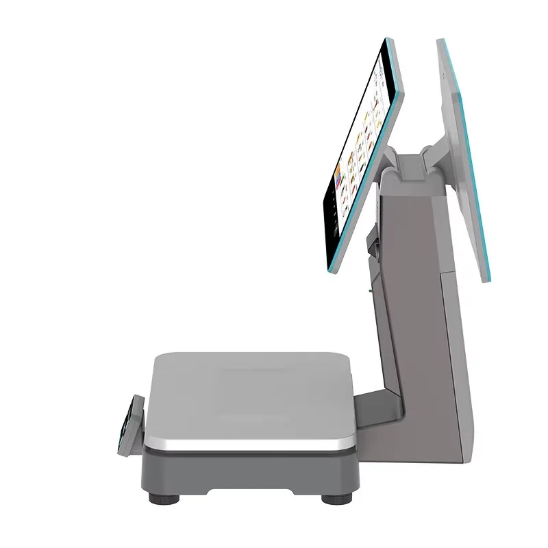New Arrival 15.6 Inch AI Electronic Digital Touch Screen Supermarket Retail Touch Display Pos Weighing Scale for Retail