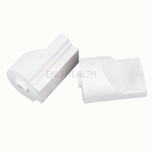 Imagen 2 del producto Crisol de cuarzo de fundición para laboratorio Dental, taza Horizontal con capucha, crisol de fundición centrífuga, herramientas dentales con capucha, 4 Uds.