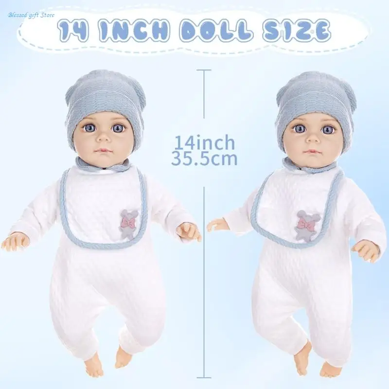 Fashion Toddler First Baby Toy With Soft Beanbag Body and Sleep Eyes Dressed In Vibranting Color Elegant Designs image 6