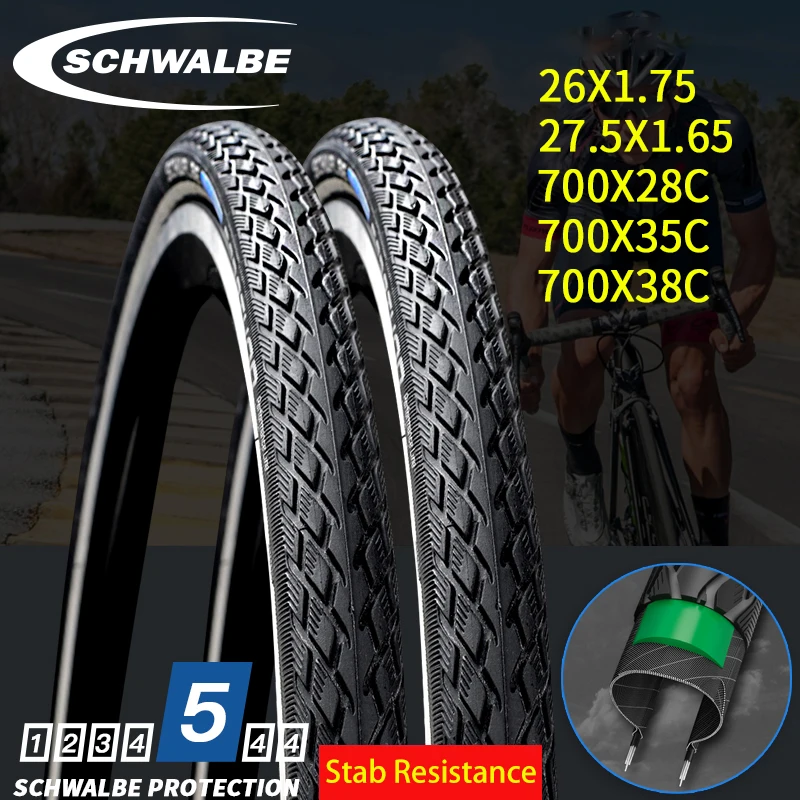 SCHWALBE MARATHON 26x2 26x1.75 27.5x2 700C Road Mountain Bike Stab