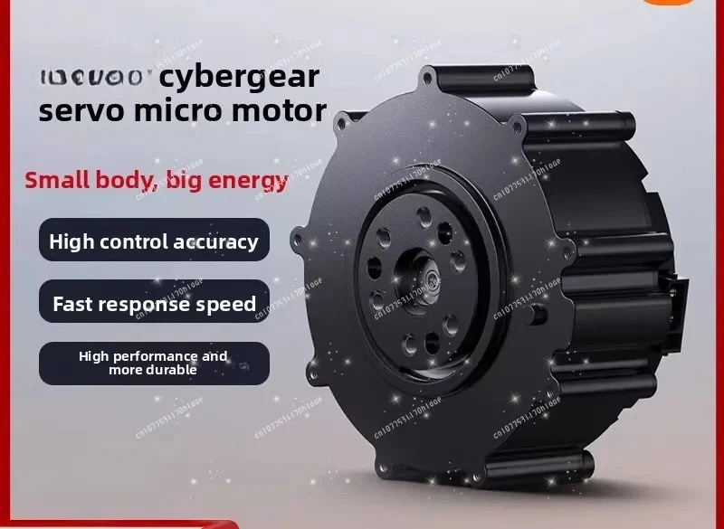 cybergear 24v micro motor high-precision servo joint drive, fast response, for robotic exoskeletons,  arms, robot dogs
