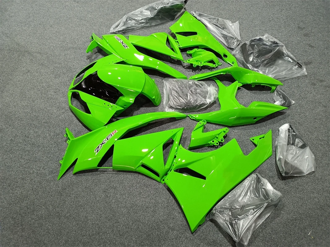 Motorcycle Fairing Set Body Kit Plastic For Kawasaki Ninja 636 ZX6R ZX-6R ZX 6R 2009 2010-2012 Accessories Injection Bodywork