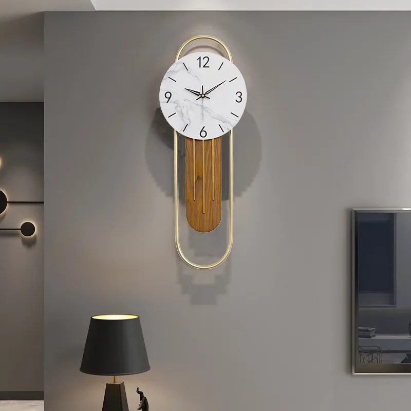 Nordic Art Wall Clock Decoration Gaming Large Yoga Wall Clock Unique Luxury Mecanismo Reloj Pared Furniture Home