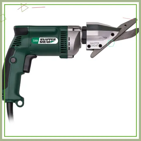 Electric Snapper Shear for Fiber Cement Siding - 110V 6.5 Amp Power Cutter