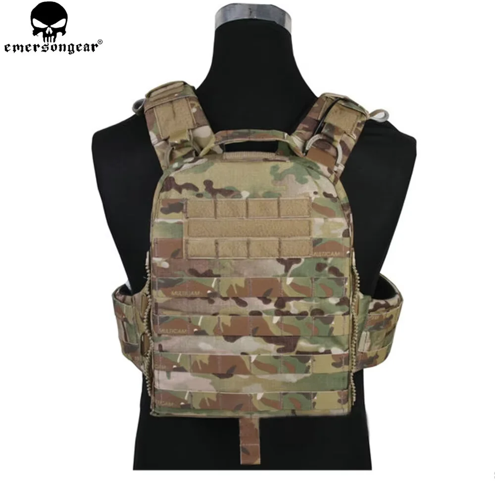 EMERSONGEAR AVS kamizelka adaptacyjna wersja ciężka Civilian Hungting kamizelka ochronna taktyczna kamizelka AVS US Multi-camo EM7397