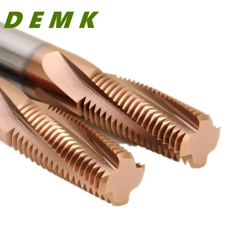 Thread milling cutter Coated Solid Carbide Full Tooth ISO Inch G RC NPT UNC Nano Coated CNC M3 M4 M5 M6 M8 Thread Mill Aluminum