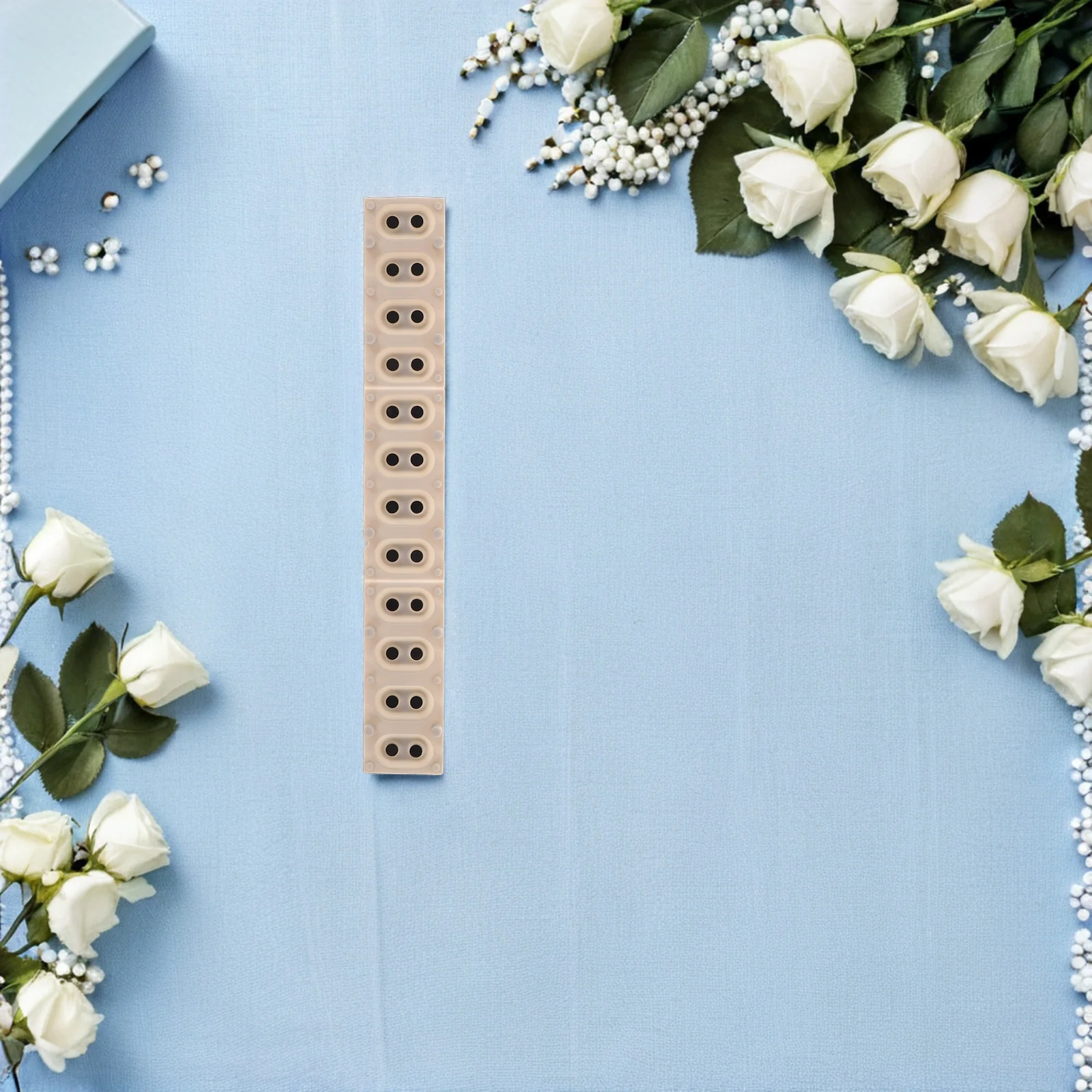 

Silicone Key Contact Strip Replacement 12 Key Conductive Rubber Pad Electronic Keyboard Repair Kit Digital Piano Contact Sheet