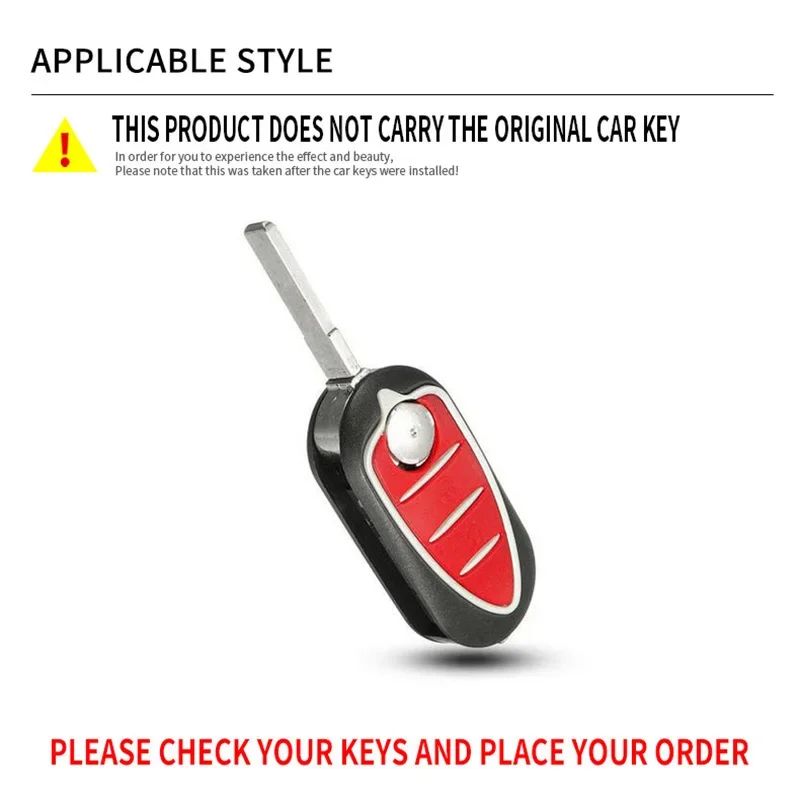 Silica Gel Car Key Cover Case For Alfa Romeo Mito Giulietta 159 4C GTA ect. 3 Buttons Key Auto Key Shell Protection Cover