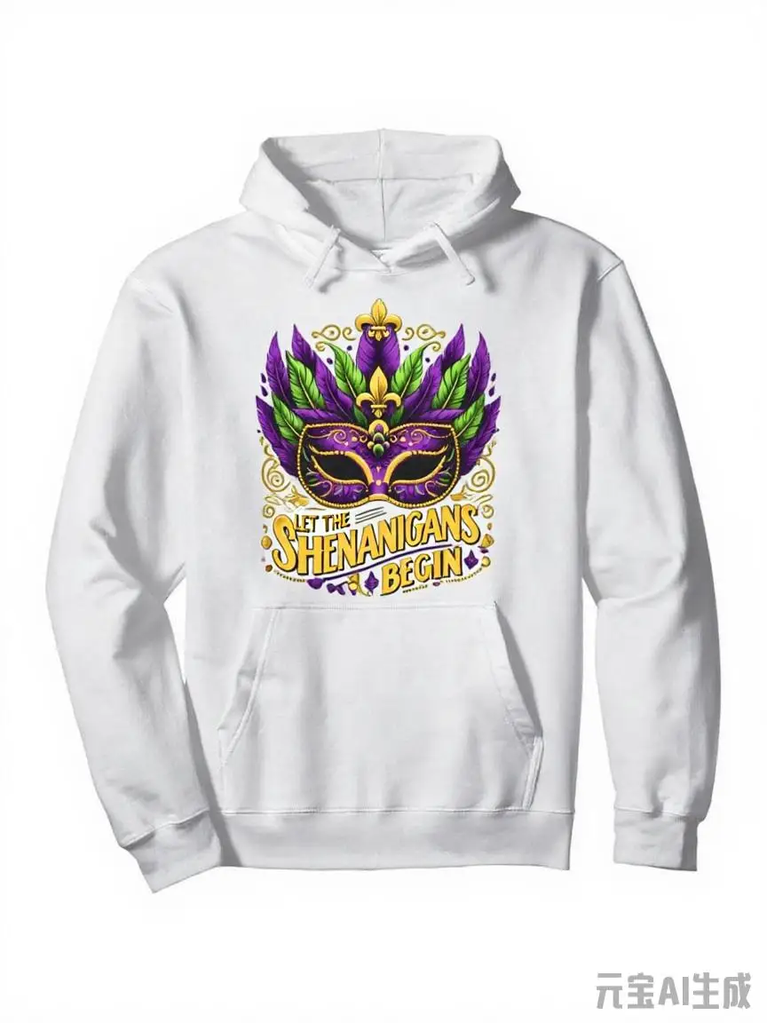 

Solid color printed hoodie, suitable for adults, both men and women, as well as parent-child casual shopping
