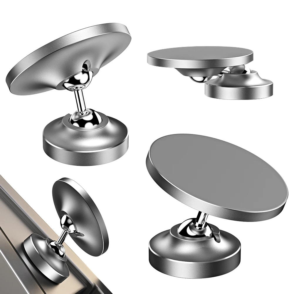 

Двусторонний магнитный держатель для телефона 360° ° Регулируемая подставка для спортивного автомобиля и кухни с двойным магнитным креплением для Magsafe iPhone 15/14/13/12