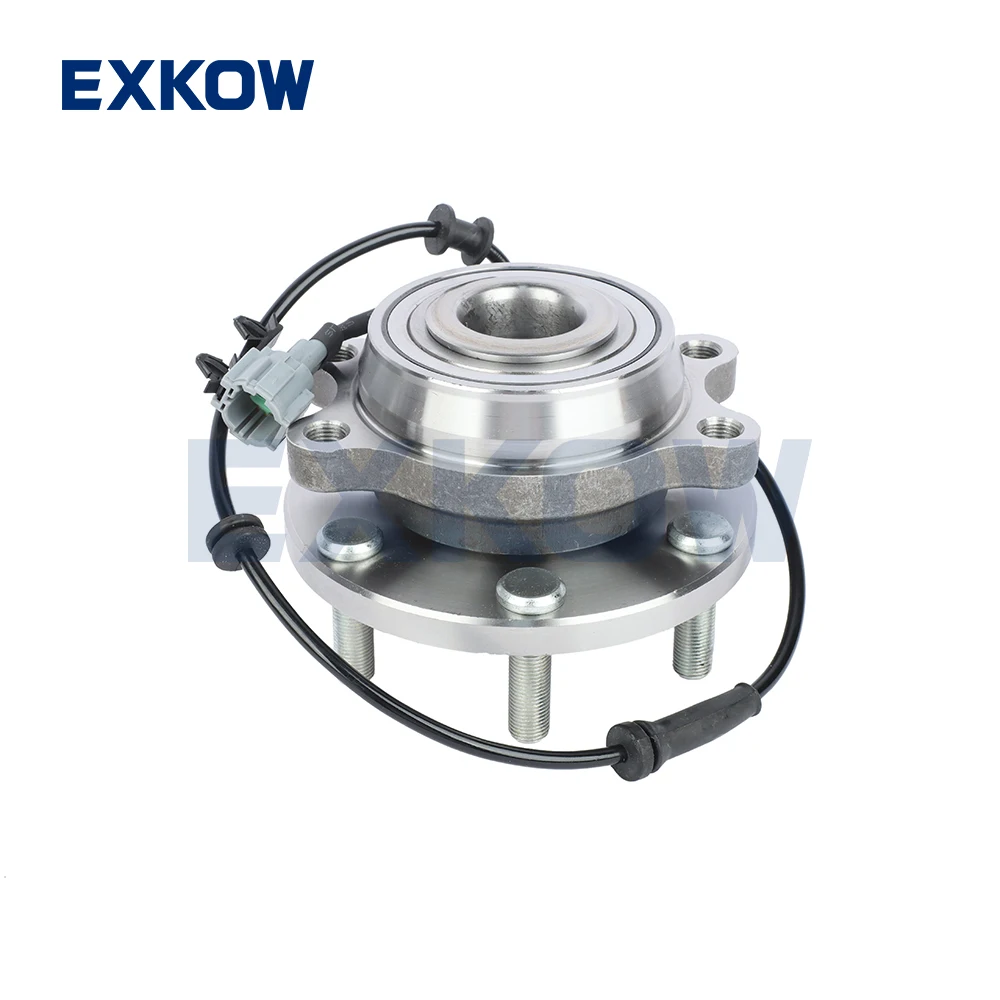 2PCS Front Wheel Hub Assy for Nissan Navara D40 Frontier Pathfinder 2005-2010 40202-EA300 40202-4X01A