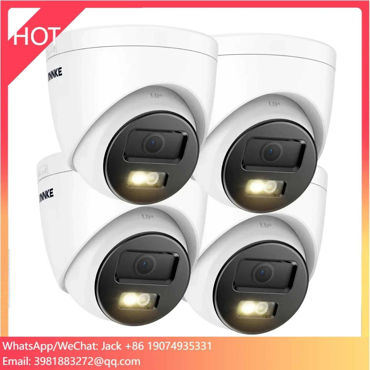 ANNKE 12MP Super HD PoE Dome IP Security Camera  with Support  Motion Detection Smart Dual Light Turret Network Camera