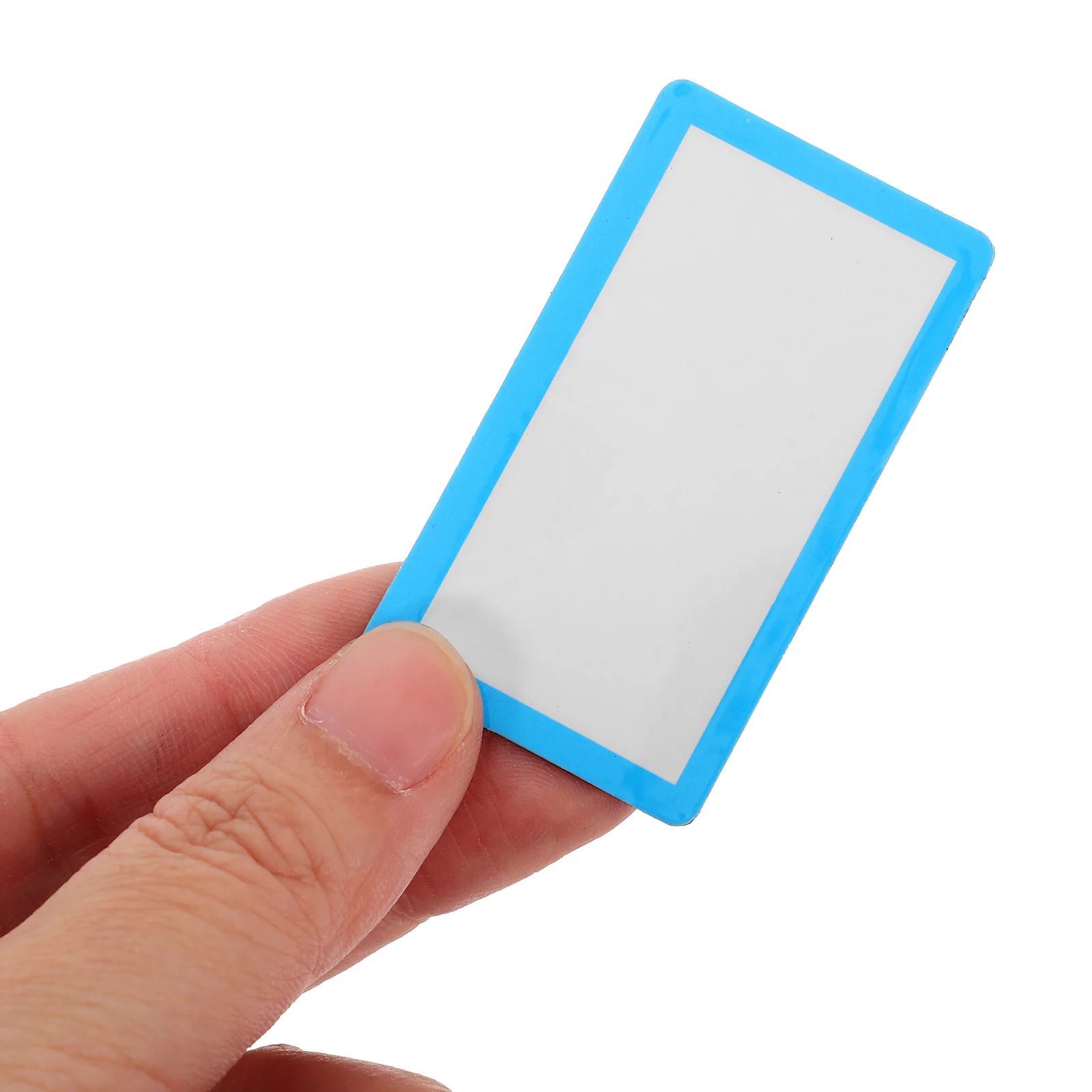 40 قطعة علامات الأسماء المغناطيسية تسميات الحدود الملونة الجافة محو قابلة لإعادة الاستخدام للثلاجة السبورة مكتب تنظيم المنزل شرائط #4