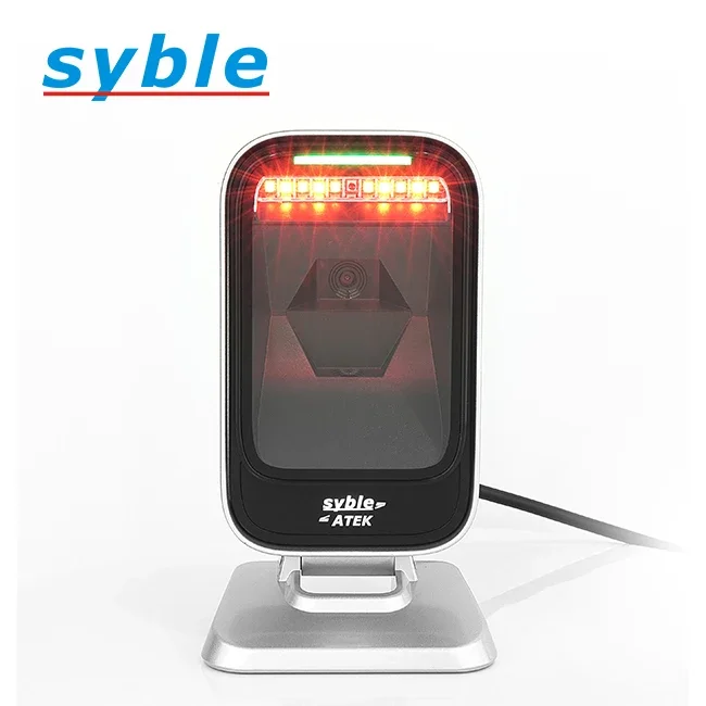 AK-9208H Syble Supermarket Price Checker QR Code Reader Android Desktop Barcode Scanner