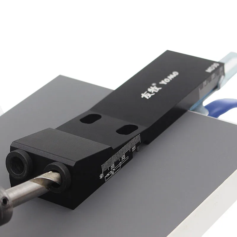 

MD30 9mm Pocket Hole Puncher Jig Kit Mini Style Pocket Hole Jig Kit For Wood Working Step Drill Bit Set Woodworking Tools