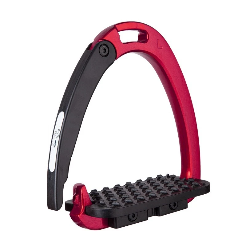 

Safety Stirrup Aluminum Light Equestrian, Competitive Stirrup Riding Harness Saddle with 8211039
