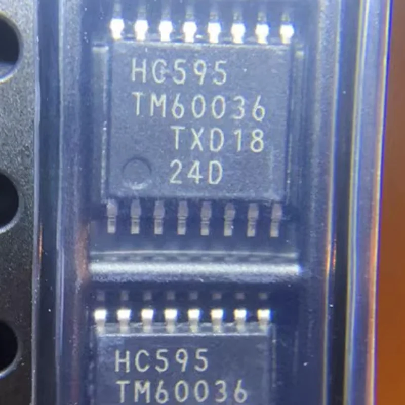 

100Pcs New Original 74Hc595Pw,118 Hc595 Tssop-16 8-Bit Output Shift Register Logic Chip