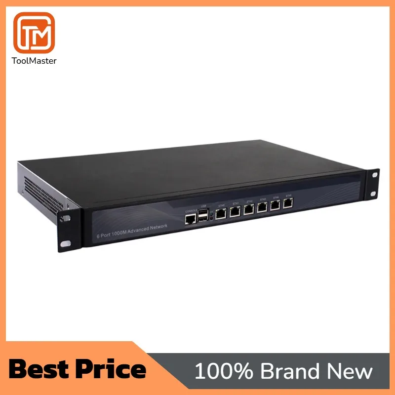 【New Arrival】R R11 1U Rackmount B950 Firewall PC Fanless 6 Lan,Firewall X86,Firewall Board Pfsense