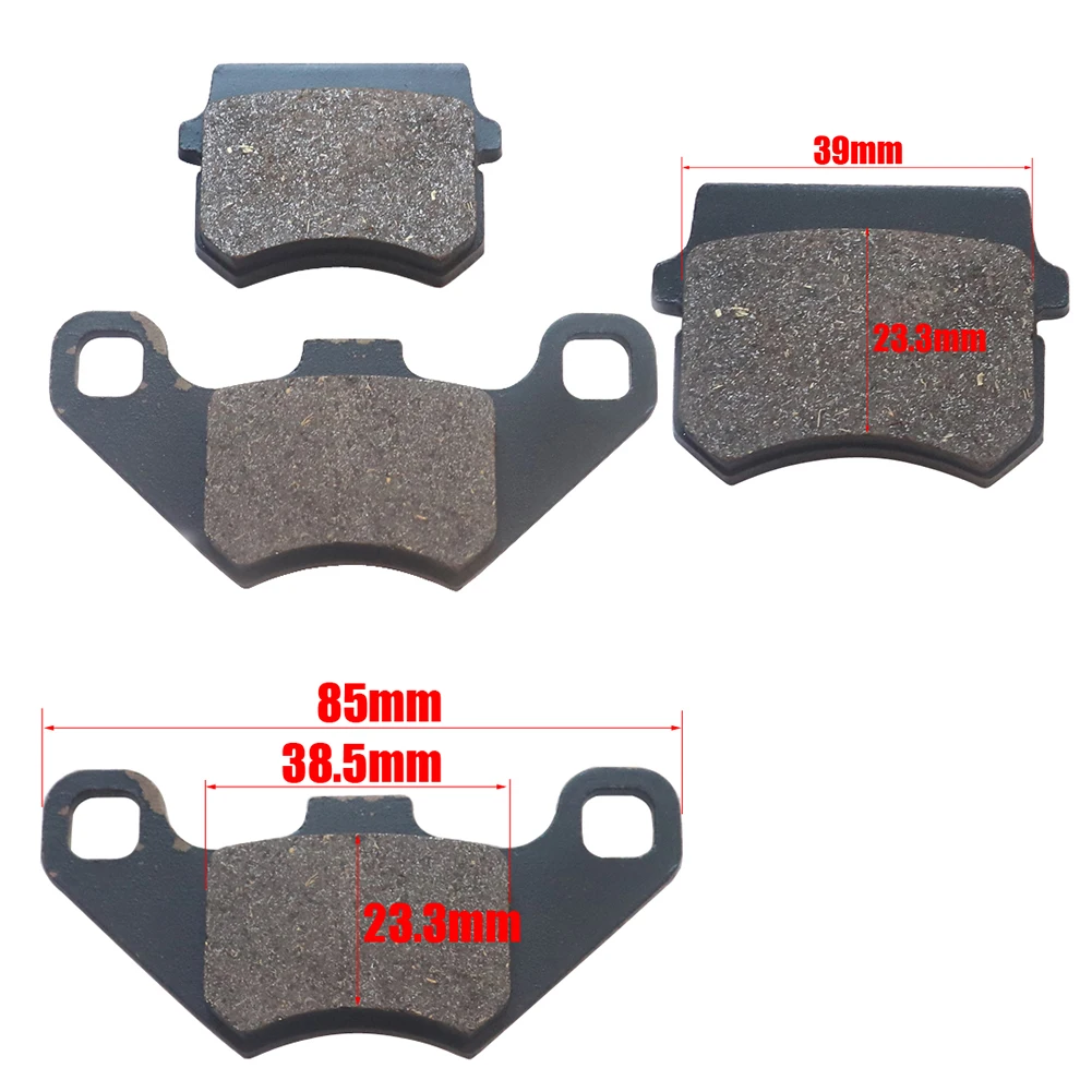 Motorcycle Brakes Front Rear Disc Brake Pads Shoes For 50cc 70cc 110cc 125cc 150cc ATV Suzuki Kawasaki