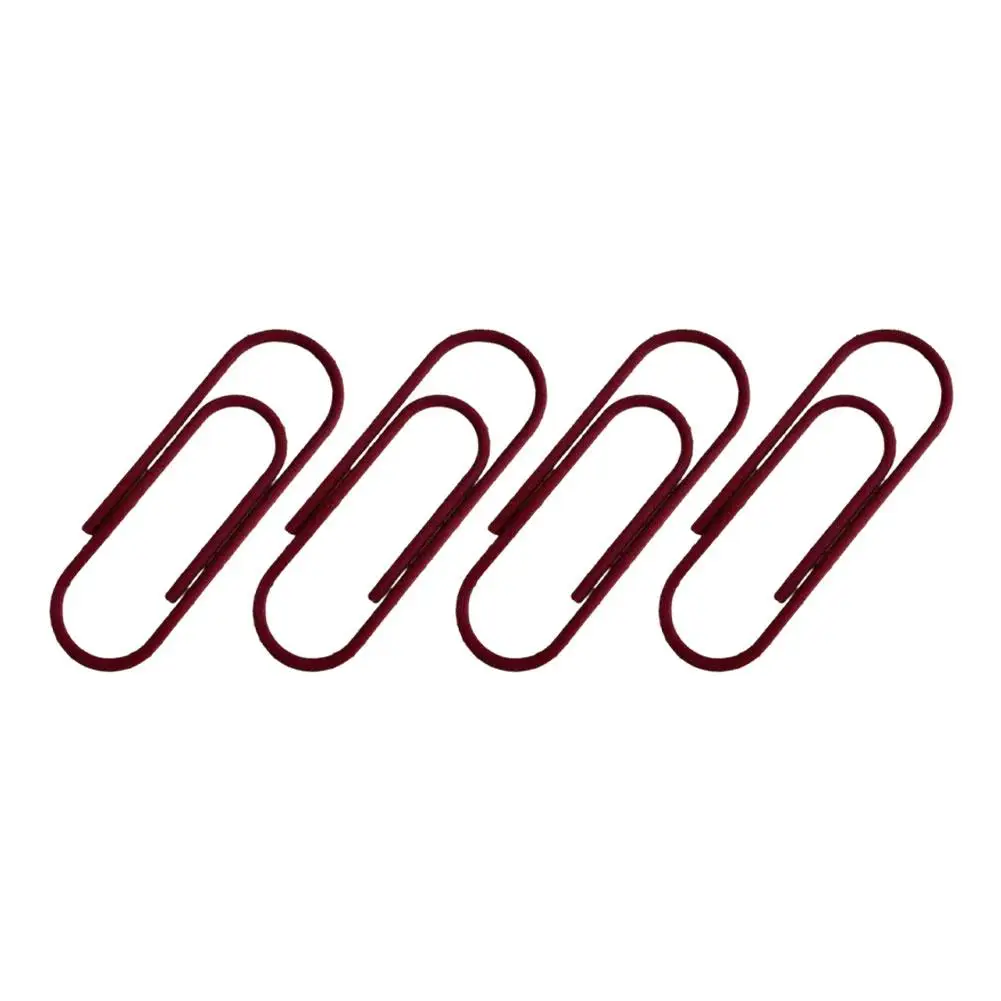 4PCS/SET High Quality Paperclip Notebook Bookmark Binder Paperclips Accessories Paper Clips Binding Supplies