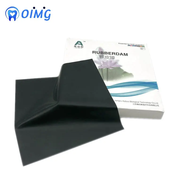 Multiple Colour High Quality Dental Dams Non-Sterile Dams Natural Rubber Latex Material Dentist Tools S(52Pcs) or L(36 Pcs)