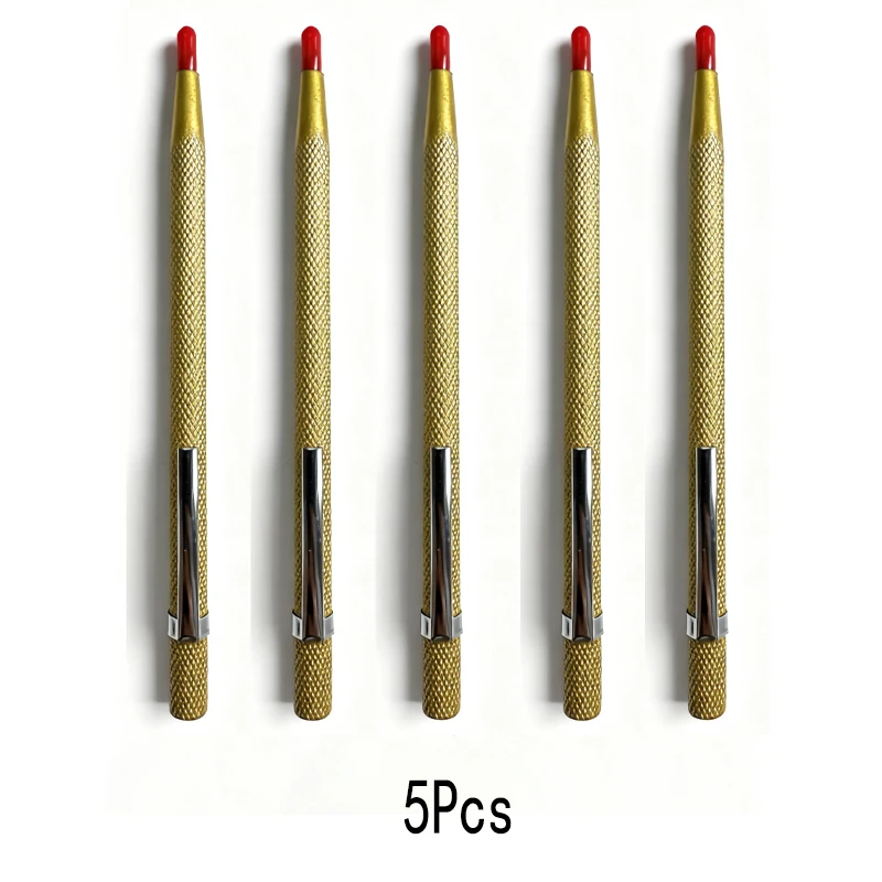 2/5Pcs diamond nib titanium pen, precision metalworking and woodworking tools for cutting glass, tiles, metal and wood