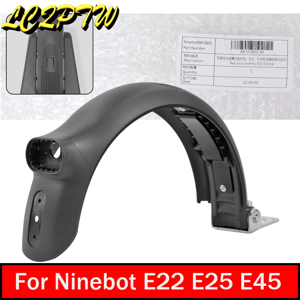 

Original Fender Rear Frame Assembly For Segway Ninebot E22 E25 E45 Electric Scooter Mud Guard After The Skeleton Parts